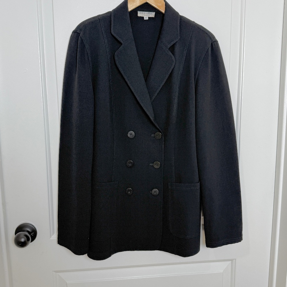 VTG Giorgio Armani Women's 10 Double Breasted Blazer